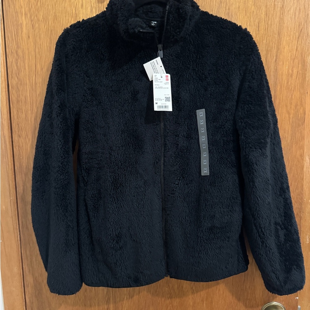 Uniqlo Fluffy Yarn Fleece Full-Zip Jacket